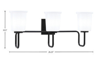 Sandia Three Light Bath Bar (6223-MB-5031)