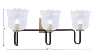 Sandia Three Light Bath Bar (6223-MBNAB-4230)