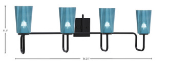 Sandia Four Light Bath Bar (6224-MB-265)