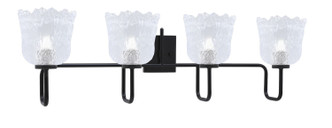 Toltec Lighting - 6224-MB-4230 - Four Light Bath Bar - Sandia - Matte Black