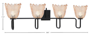 Sandia Four Light Bath Bar (6224-MB-4233)