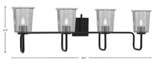 Sandia Four Light Bath Bar (6224-MB-5032)