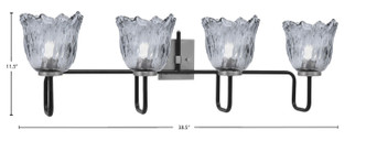 Sandia Four Light Bath Bar (6224-MBGP-4232)