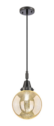 Innovations - 447-1P-BK-G208-8 - One Light Pendant - Caden - Matte Black