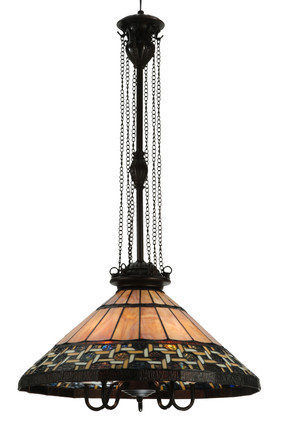 Meyda Tiffany - 125116 - Pendant - Ilona - Mahogany Bronze