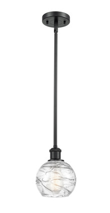 manufacturer_finish:Matte Black|manufacturer_glass:Clear Athens Deco Swirl|light_output:220.00lm|color_temperature:2200K|cri:99