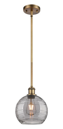 manufacturer_finish:Brushed Brass|manufacturer_glass:Light Smoke Deco Swirl|light_output:220.00lm|color_temperature:2200K|cri:99