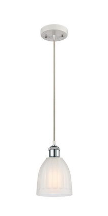 Innovations - 516-1P-WPC-G441-LED - LED Mini Pendant - Ballston - White Polished Chrome
