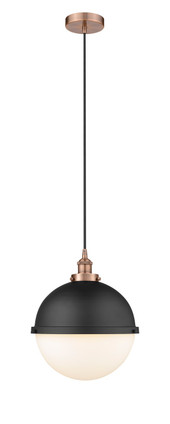 Innovations - 616-1PH-AC-HFS-121-BK - One Light Pendant - Downtown Urban - Antique Copper