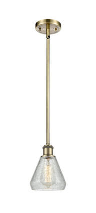 Innovations - 516-1S-AB-G275 - One Light Mini Pendant - Ballston - Antique Brass