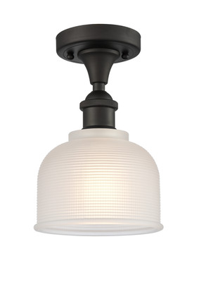 Innovations - 516-1C-OB-G411 - One Light Semi-Flush Mount - Ballston - Oil Rubbed Bronze