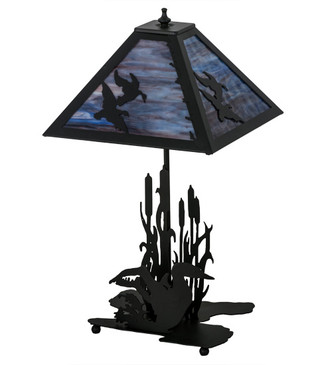 Ducks in Flight Two Light Table Lamp (170687)