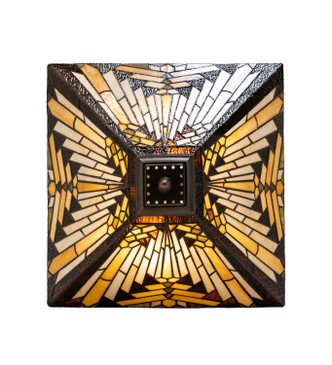 Nuevo Mission Two Light Flush Mount (13382)