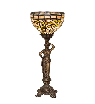 Tiffany Turning Leaf One Light Accent Lamp (300424)
