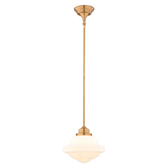 Vaxcel - P0464 - One Light Pendant - Huntley - Natural Brass