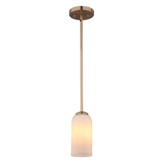 Vaxcel - P0478 - One Light Mini Pendant - Shelby - Champagne Gold