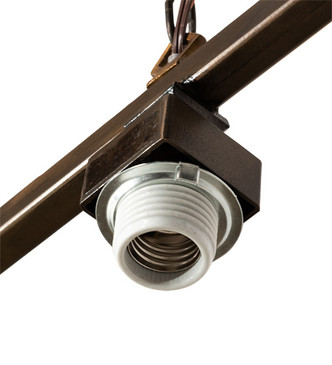 Antique Two Light Island Pendant Hardware (211601)