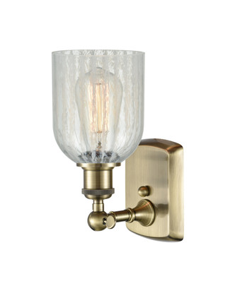 manufacturer_finish:Antique Brass|manufacturer_glass:Mouchette Caledonia|light_output:220.00lm|color_temperature:2200K|cri:99