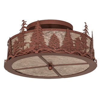 Tall Pines Four Light Flushmount (219183)