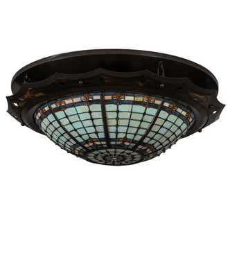 Fleur-de-Lite Four Light Flushmount (219713)