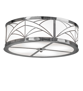 Meyda Tiffany - 226779 - LED Flushmount - Revival - Polished Aluminum