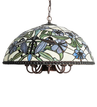 Nouveau Lily Nine Light Pendant (246673)