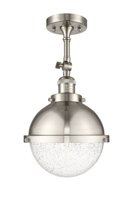 Innovations - 201F-SN-HFS-84-SN - One Light Semi-Flush Mount - Franklin Restoration - Brushed Satin Nickel