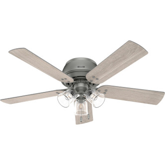 Hunter - 52380 - 52 Ceiling Fan - Shady Grove - Matte Silver