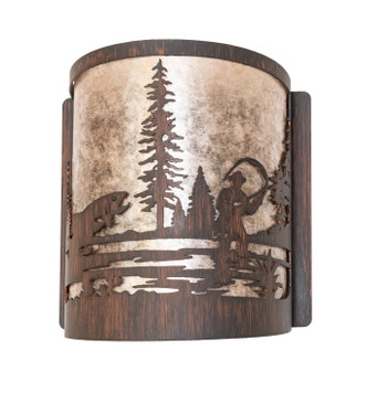 Fly Fishing One Light Wall Sconce (277545)