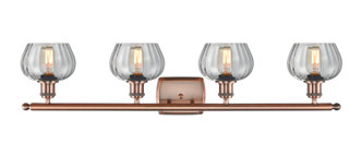 Ballston Four Light Bath Vanity (516-4W-AC-G92) Ballston Four Light Bath Vanity (516-4W-AC-G92)