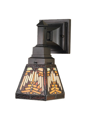 Meyda Tiffany - 66524 - One Light Wall Sconce - NUEVO - Verdigris