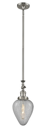 Innovations - 206-SN-G165-LED - LED Mini Pendant - Franklin Restoration - Brushed Satin Nickel