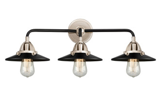 Innovations - 288-3W-BPN-M6-BK-LED - LED Bath Vanity - Nouveau 2 - Black Polished Nickel
