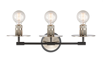 Innovations - 431-3W-BSN-LED - Three Light Bath Vanity - Restoration - Brushed Satin Nickel