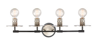 Innovations - 431-4W-BSN-LED - Four Light Bath Vanity - Restoration - Brushed Satin Nickel