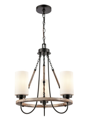 Innovations - 442-3CR-BK-G4421-LED - LED Mini Chandelier - Paladin - Matte Black