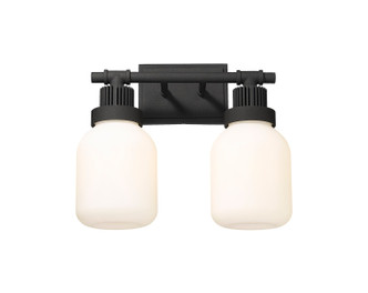 Innovations - 472-2W-TBK-G472-6WH - LED Bath Vanity - Downtown Urban - Textured Black