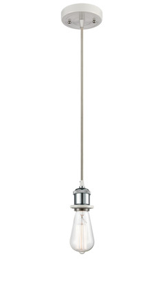 Innovations - 516-1P-WPC-LED - LED Mini Pendant - Ballston - White Polished Chrome