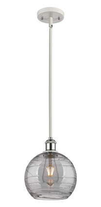 Innovations - 516-1S-WPC-G1213-8SM - One Light Mini Pendant - Ballston - White Polished Chrome