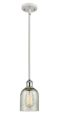 Innovations - 516-1S-WPC-G259 - One Light Mini Pendant - Ballston - White Polished Chrome