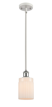 Innovations - 516-1S-WPC-G341 - One Light Mini Pendant - Ballston - White Polished Chrome