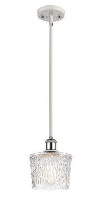 Innovations - 516-1S-WPC-G402 - One Light Mini Pendant - Ballston - White Polished Chrome