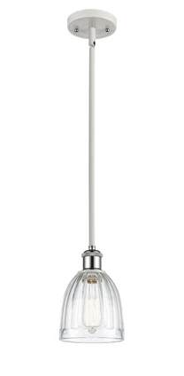 Innovations - 516-1S-WPC-G442 - One Light Mini Pendant - Ballston - White Polished Chrome
