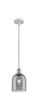 Innovations - 516-1S-WPC-G558-6SM - One Light Mini Pendant - Ballston - White Polished Chrome