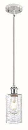 Innovations - 516-1S-WPC-G804 - One Light Mini Pendant - Ballston - White Polished Chrome