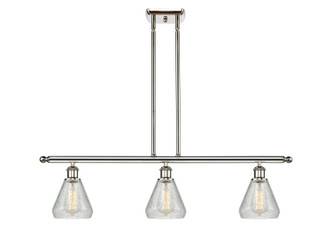 Innovations - 516-3I-PN-G275 - Three Light Island Pendant - Ballston - Polished Nickel