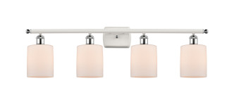 Innovations - 516-4W-WPC-G111 - Four Light Bath Vanity - Ballston - White Polished Chrome