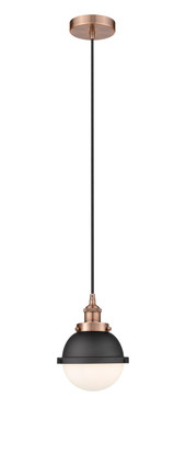 Innovations - 616-1PH-AC-HFS-61-BK - One Light Pendant - Downtown Urban - Antique Copper