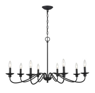 Delvona Eight Light Chandelier (4388-MB)