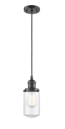 Innovations - 201C-OB-G312 - One Light Mini Pendant - Franklin Restoration - Oil Rubbed Bronze